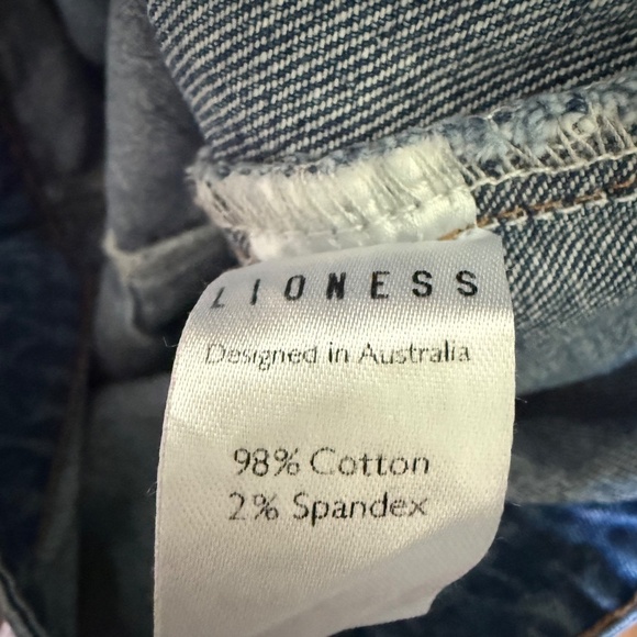 REVOLVE | LIONESS Rescue Me Pleat Mini Skirt XXL | Denim High Waist Zip Back - Picture 8 of 8